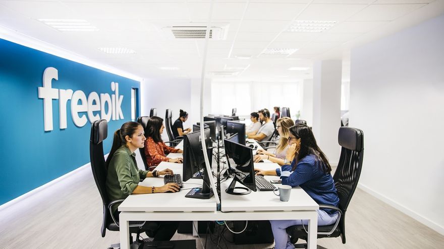 Freepik aumenta su facturación un 37% hasta los 61,5 millones y ya cuenta con 380 trabajadores