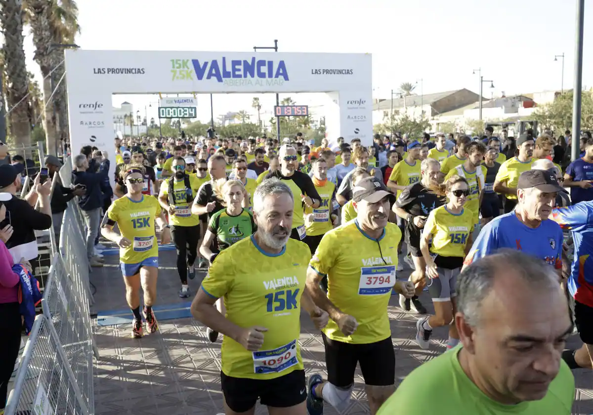 Entre bambalinas en la 15K Valencia Abierta Al Mar