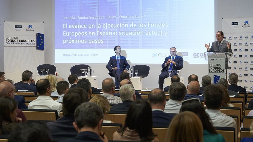 La patronal malagueña CEM pide "ejercicio" y "diálogo" para que los fondos europeos lleguen a las empresas