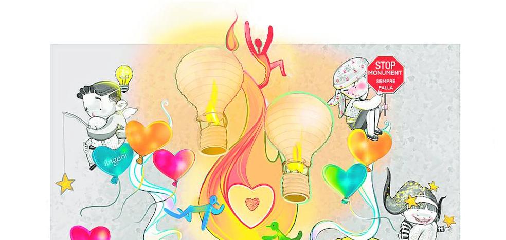 Fallas 2023: Falla Maestro Gozalbo, homenaje a Manolo Algarra |  Homenaje a Algarra fallido