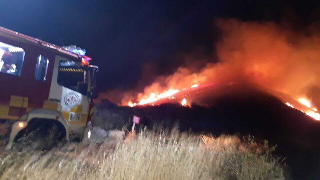 Anuncian un nuevo incendio forestal en Benahavis