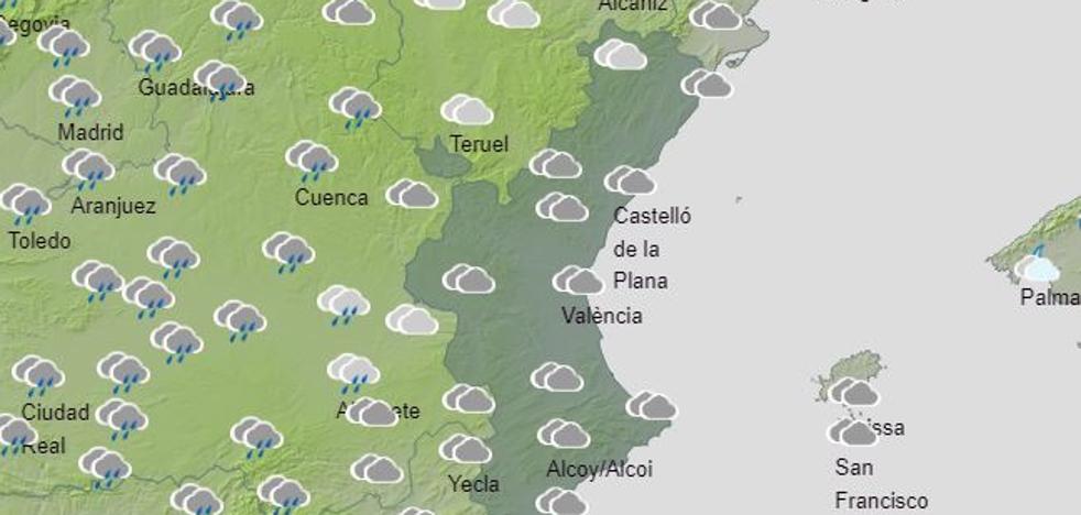 AEMET |  Previsión meteorológica para viernes, sábado y domingo: un tren de tormenta pasará por la Comunidad Valenciana