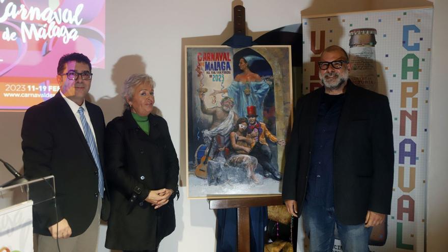 Carnaval 2023 ya tiene cartel, obra de Fernando Benítez Gabriel