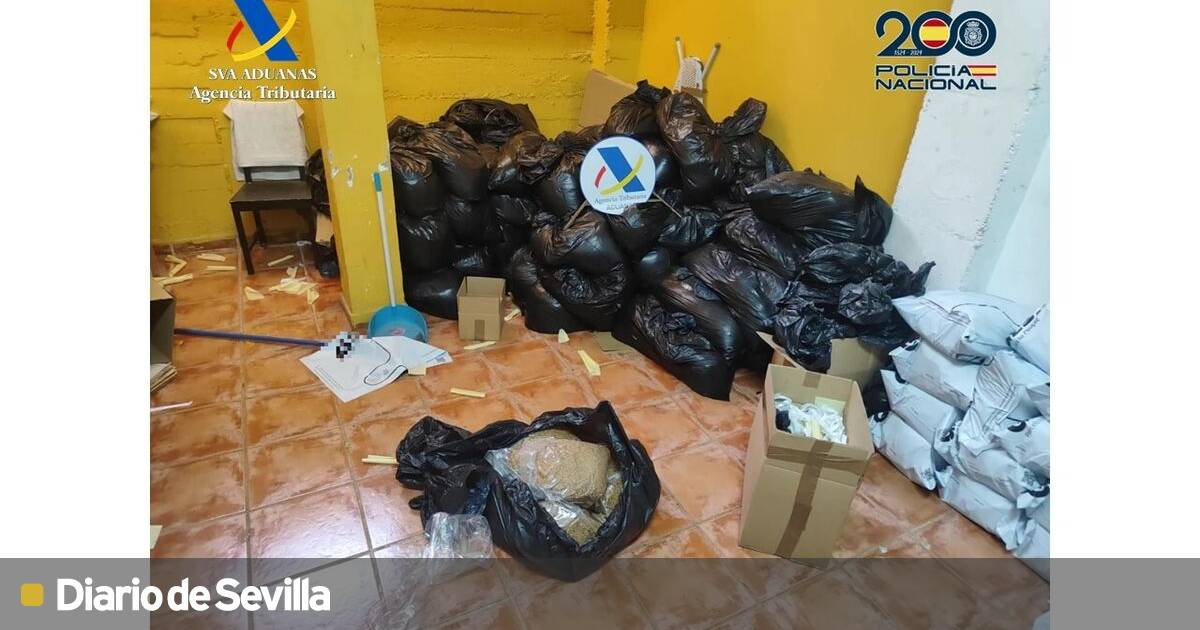 Capturan en Écija a parte de una organización dedicada al contrabando de tabaco y 'viagra