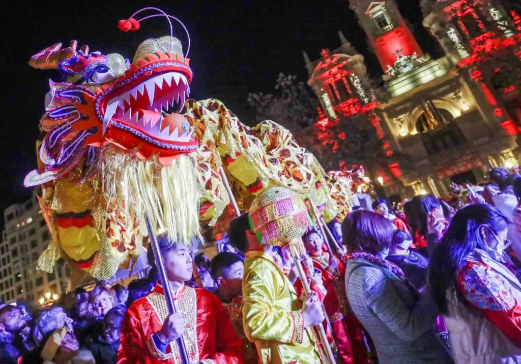 Cabalgata del Año Nuevo Chino en Valencia: horario, recorrido y calles cortadas hoy sábado
