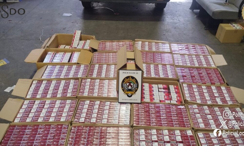 Detenido en Sevilla con casi 30.000 euros de cigarrillos ilegales