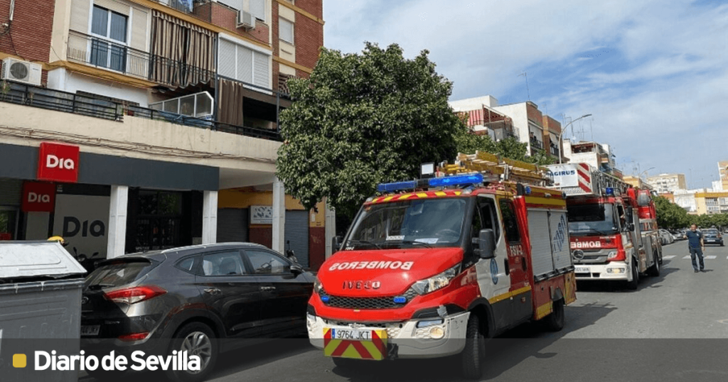 Dos personas implicadas en dos incendios de viviendas en Sevilla