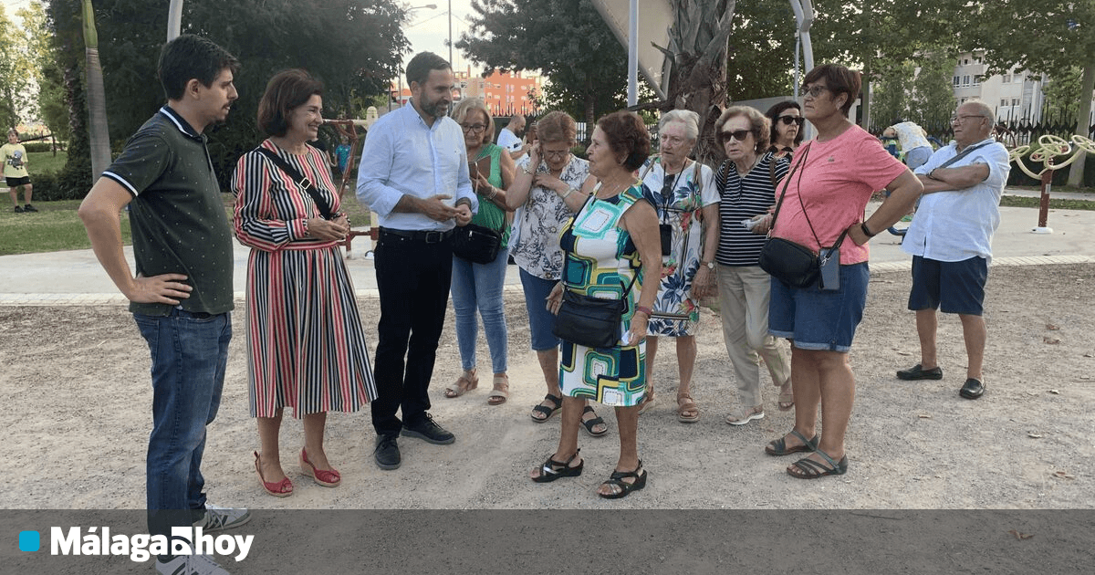 El PSOE de Málaga critica la "absoluta dejadez" del Ayuntamiento en el Parque de la Alegría de Ciudad Jardín