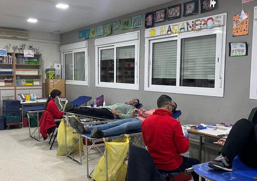 Donacion sangre colegio