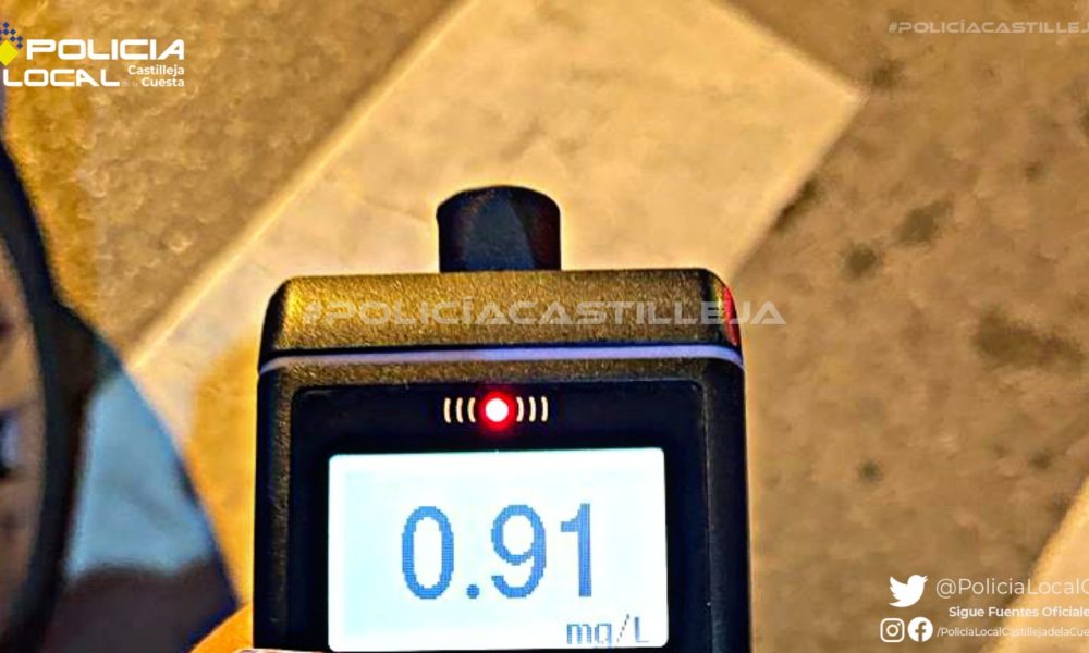 Investigado en Castilleja tras conducir bajo los efectos del "gazpacho"