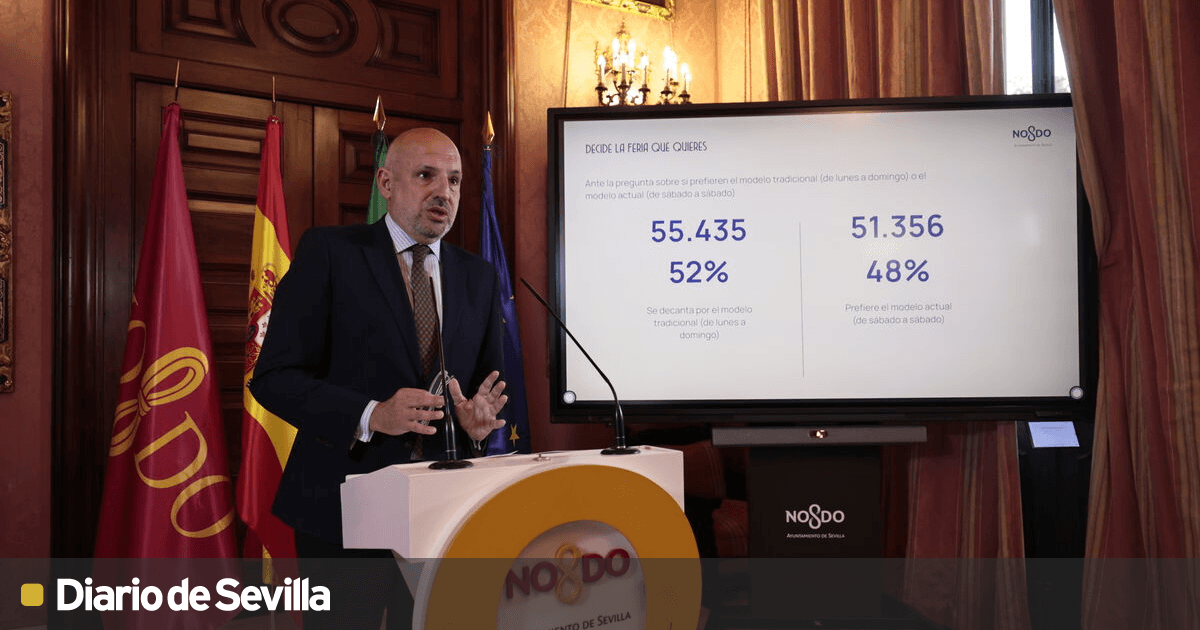 La Feria de Sevilla se reanudará el lunes con el alumbrado del recinto ferial.
