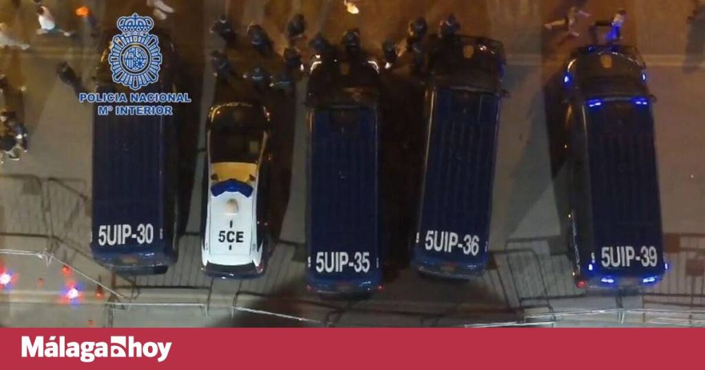 La Policía Nacional interviene en casi un centenar de peleas en el Recinto Ferial de Málaga