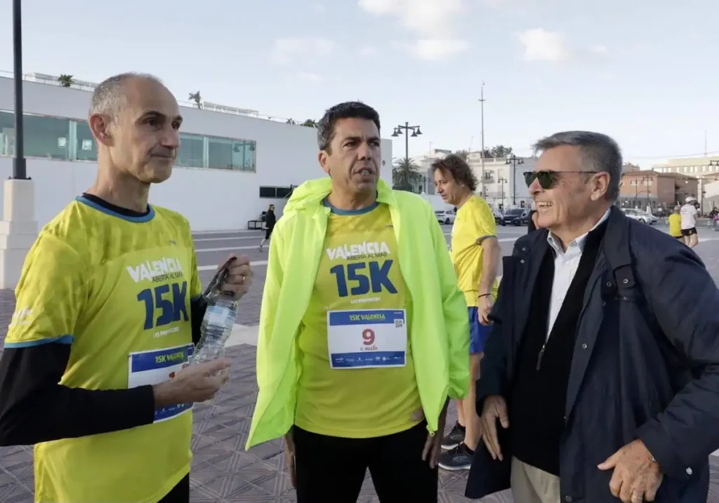 Mazón: 'La 15K Valencia Abierta al Mar tiene un ambiente increíble, vas de menos a más.