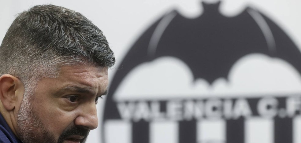 Valencia CF: Gattuso: "Si miras la clasificación de la liga, da miedo.
