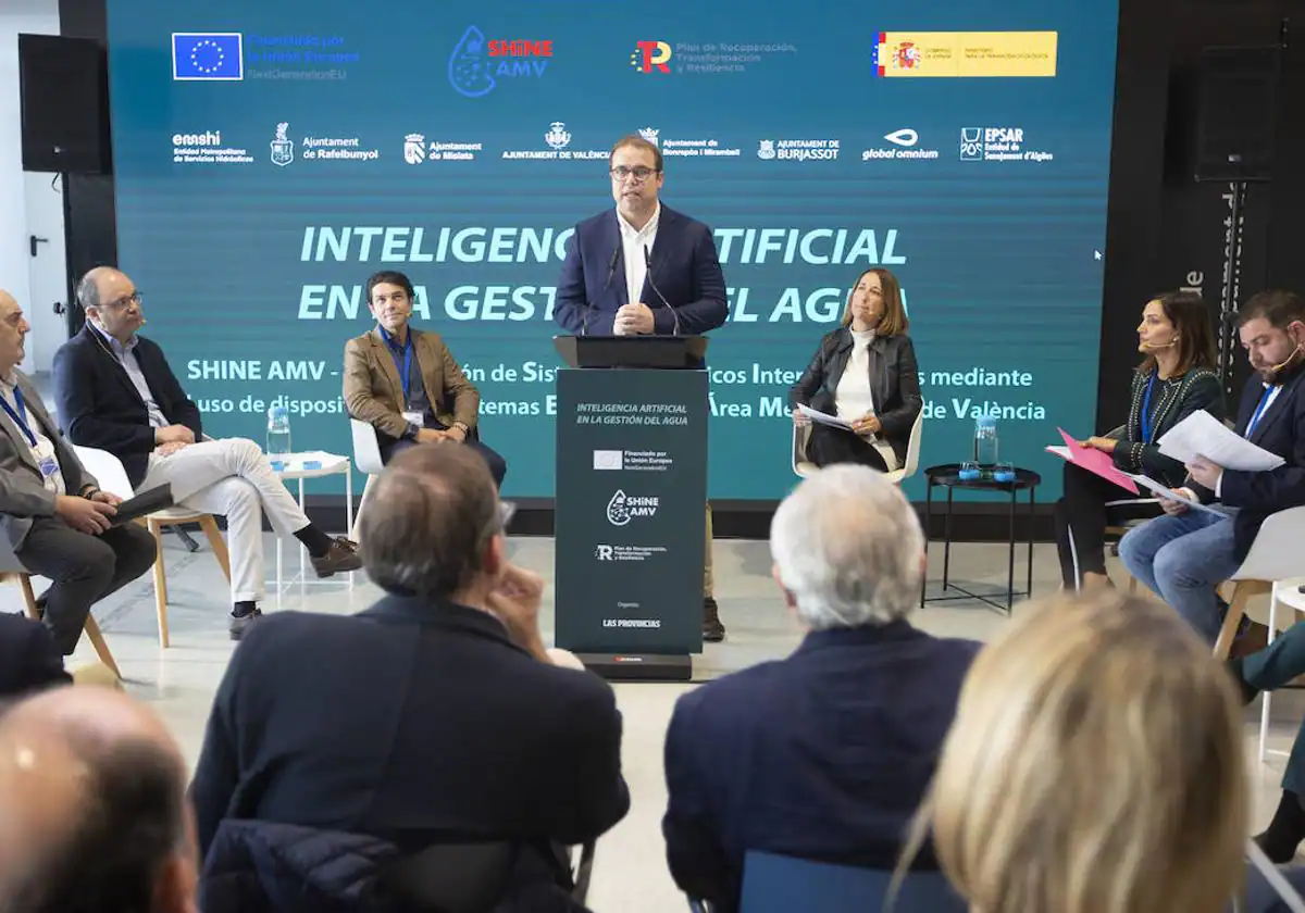 Valencia y su área metropolitana avanzan en el nivel tecnológico del agua con la IA