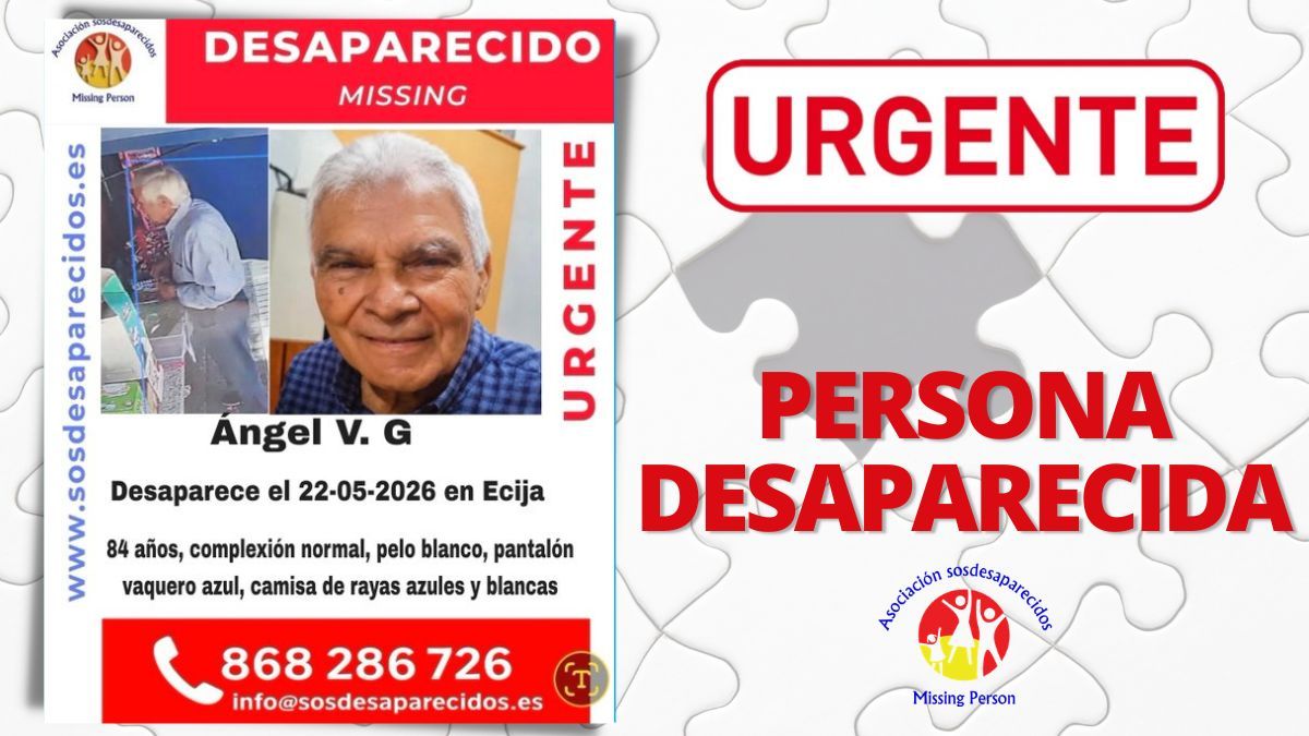 Vecina de 84 años desaparecida en Écija: siete días sin pistas